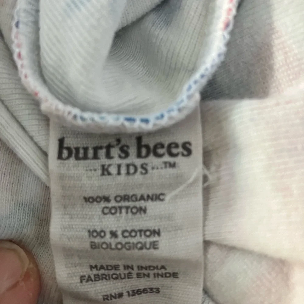 Burt's Bees Kids Patriotic Pajama Set size 6 - Picture 5 of 5